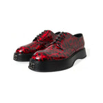 Dolce & Gabbana Red Calfskin Formal