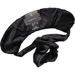 Dolce & Gabbana Black Lamb Fur Women Neck Warmer Winter Scarf