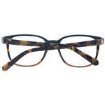 Guess Brown Men Glasses Frame - Square Acetate Full-Rim with Demo Lenses and Spring Hinge, Size 53-18-145, Branded Case Included