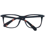 "Guess Brown Unisex Glasses Frame, full-rim square style with brown plastic material and demo lenses, perfect for a stylish look"