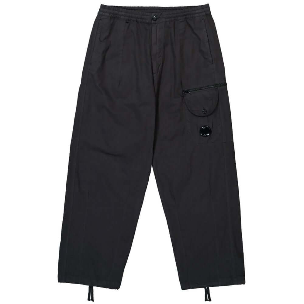 C.P. Company Black Cotton Jeans & Pant