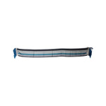 Dolce & Gabbana Multicolor Stripes Silk Fringes Neck Foulard Scarf