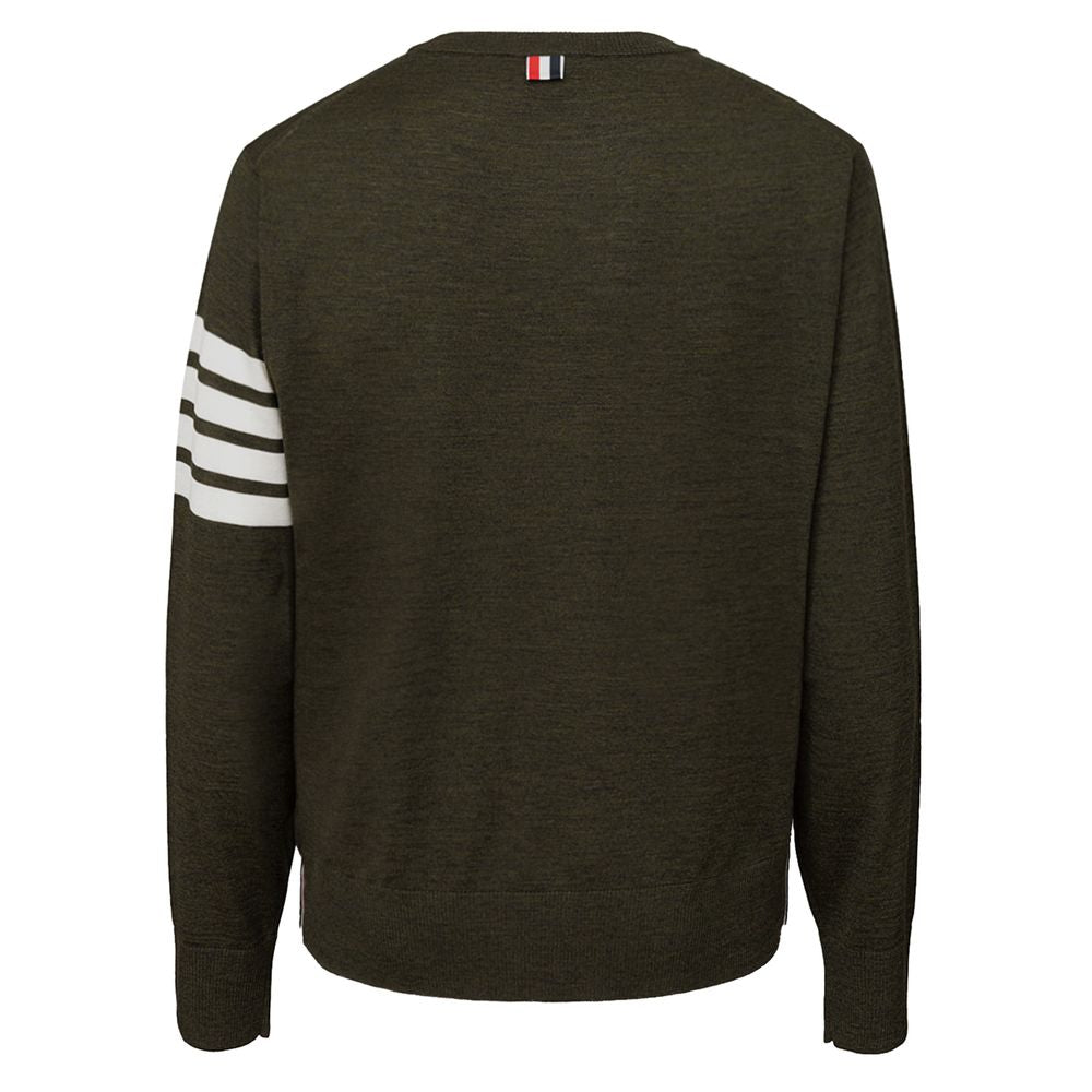 Thom Browne Green Wool Sweater TH-5694674-XXS