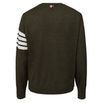 Thom Browne Green Wool Sweater TH-5694674-XXS