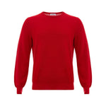 Gran Sasso Red Cotton Sweater GR-4371665-IT50 | L