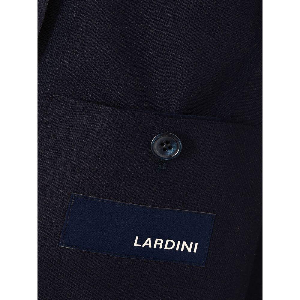 Elegant Blue Cotton Lardini Jacket LA-4194673-IT52 | XL