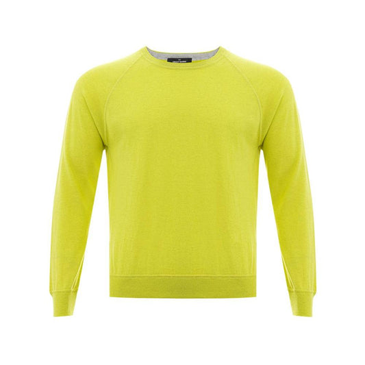 Gran Sasso Sunny Yellow Italian Cotton Sweater