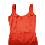 Dolce & Gabbana Orange Sleeveless Bodycon Jumpsuit Dress DR81684-38