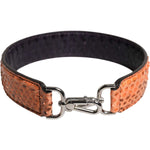 Dolce & Gabbana Black Beige Exotic Leather Bag Shoulder Strap