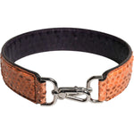 Dolce & Gabbana Black Beige Exotic Leather Bag Shoulder Strap