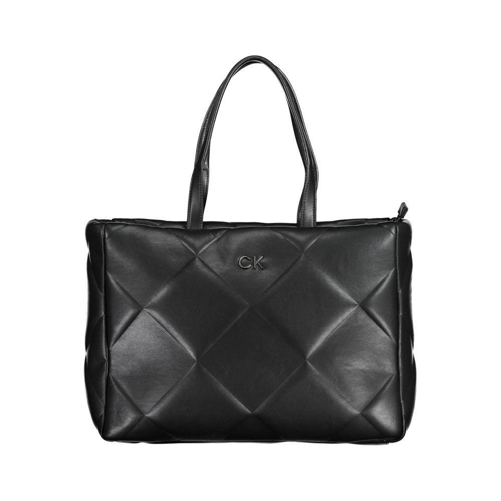 Calvin Klein Black Polyester Handbag