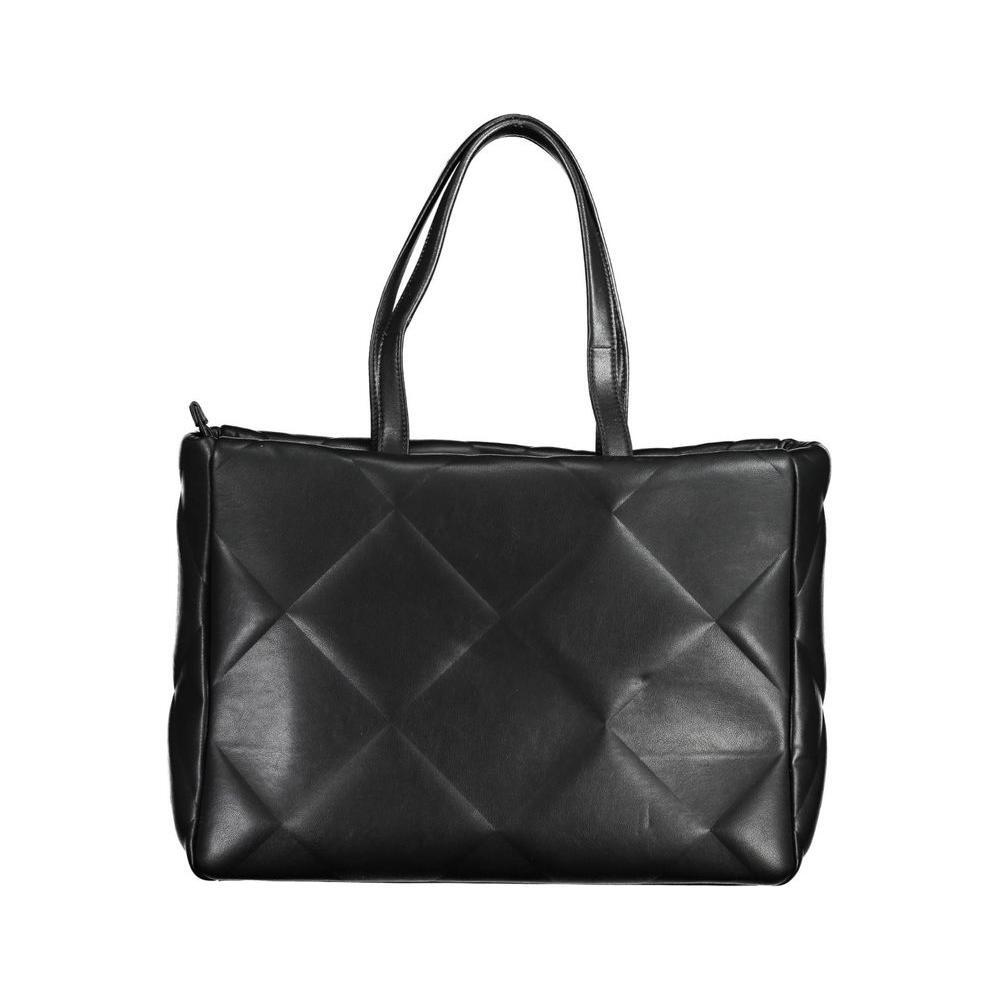 Calvin Klein Black Polyester Handbag