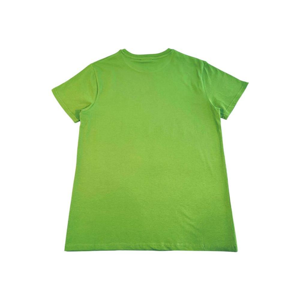 Iceberg Green Cotton Men T-Shirt IC-24785-S