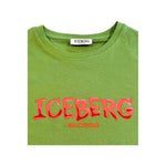 Iceberg Green Cotton Men T-Shirt IC-24785-S
