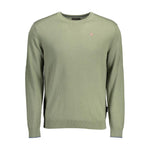 Napapijri Green Wool Men Sweater NA-15147-XL