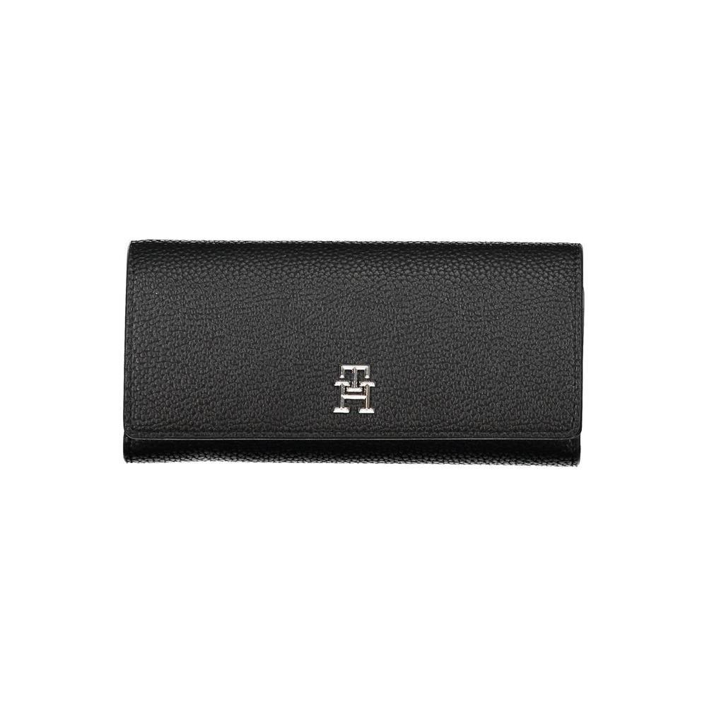 Tommy Hilfiger Black Polyethylene Women Wallet