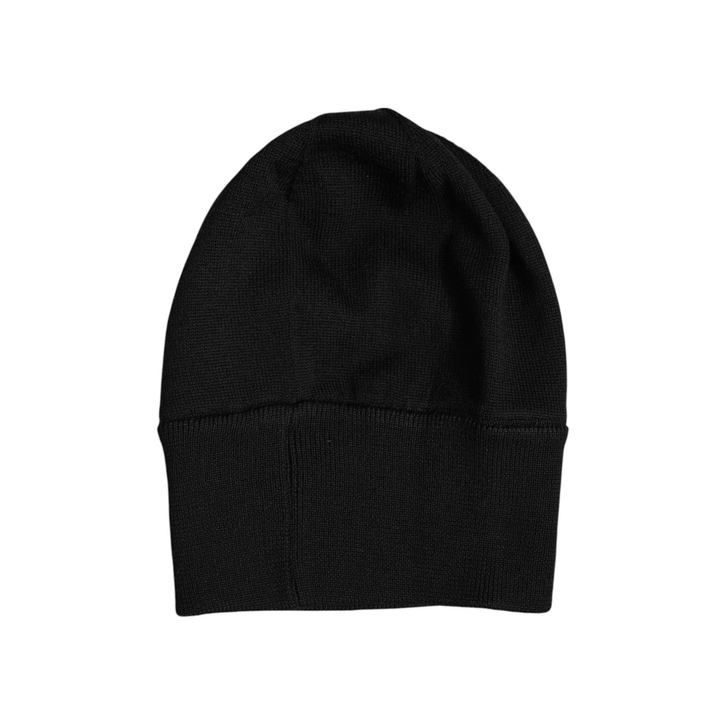 Dolce & Gabbana Black #DGLOVESLONDON Knitted Beanie Hat HAT9678