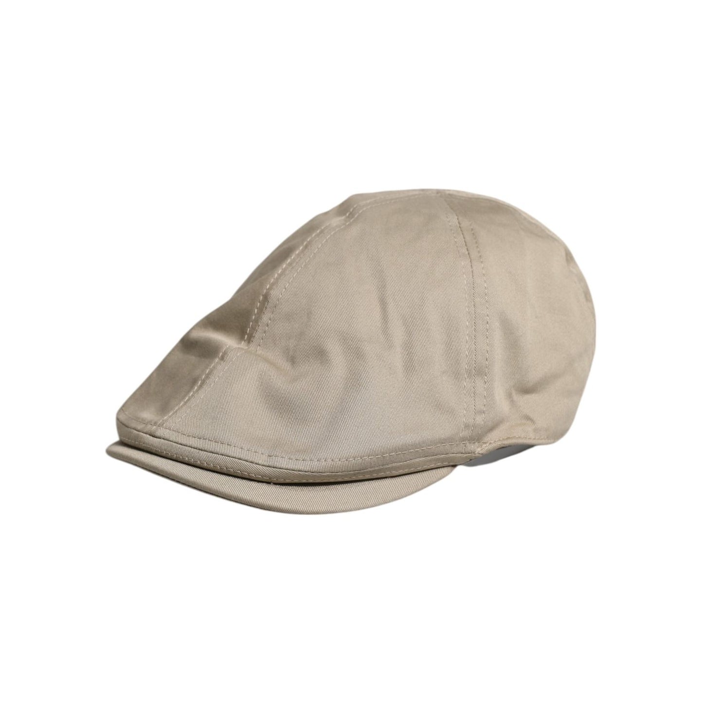 Dolce & Gabbana Beige Cotton Newsboy Capello Cabbie Hat HAT9695-58