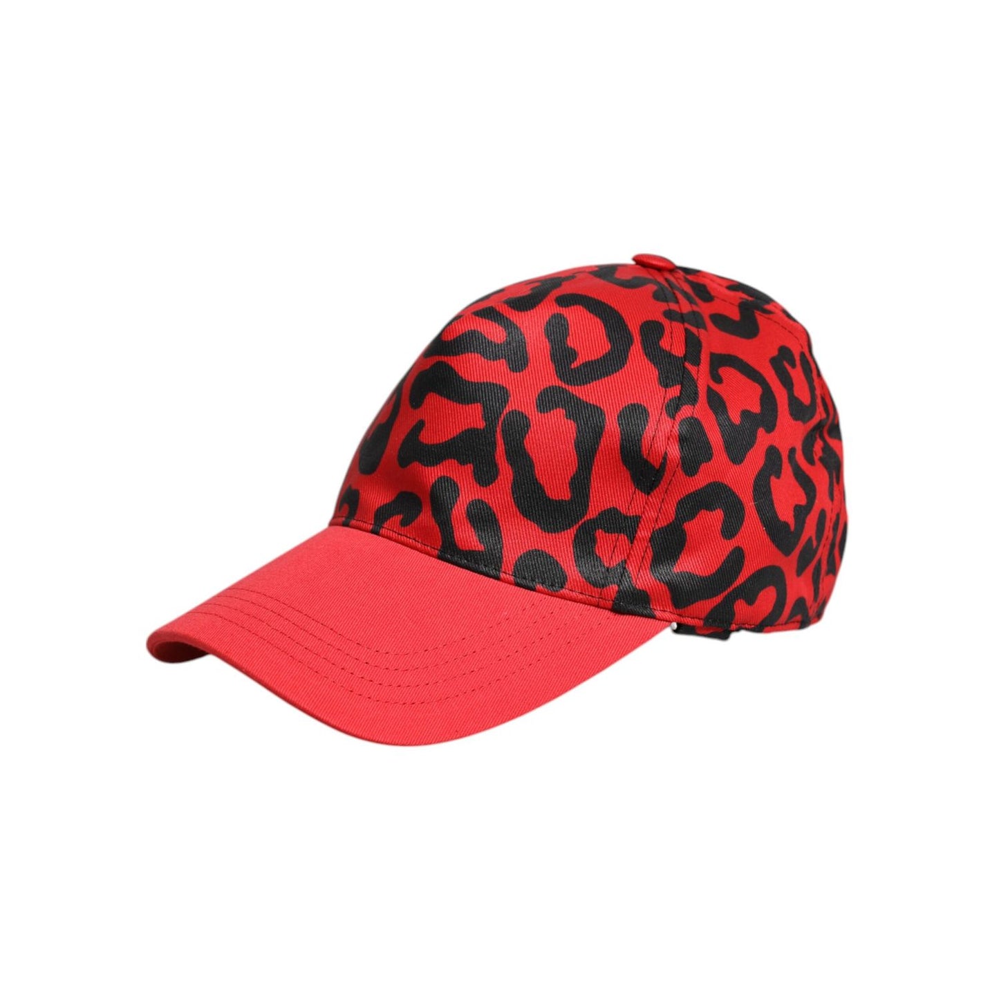 Dolce & Gabbana Red Cotton 6 Panels Women Baseball Cap HAT9841-57