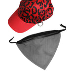 Dolce & Gabbana Red Cotton 6 Panels Women Baseball Cap HAT9841-57