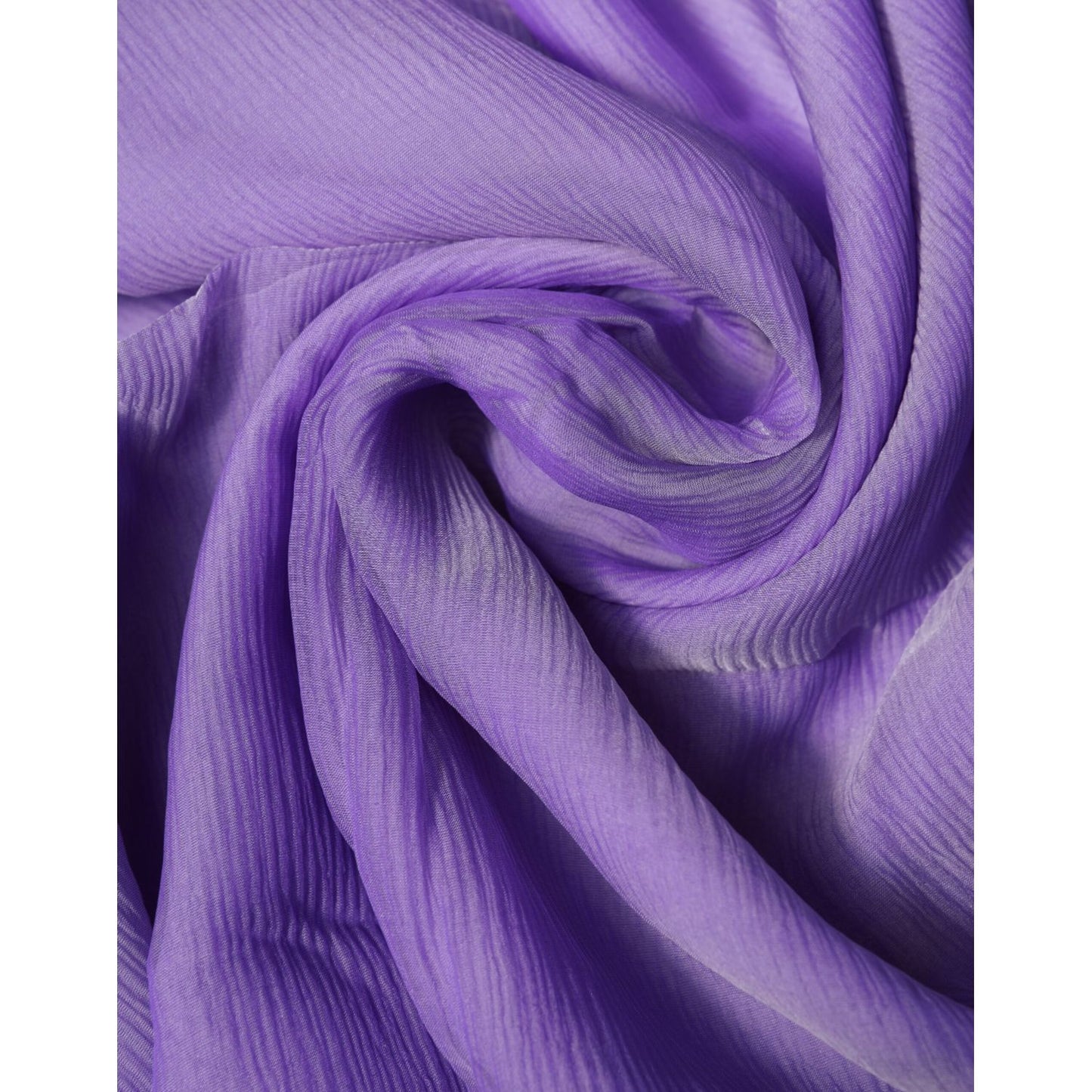 Dolce & Gabbana Purple Silk Rectangle Wrap Shawl Scarf MS7502