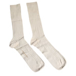 Dolce & Gabbana Beige Cotton Stretch Logo Mid Calf Socks SCS2233-L
