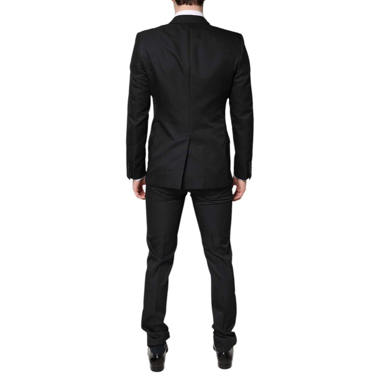 Dolce & Gabbana Black Single Breasted Formal 2 Piece Suit KOS2269-46