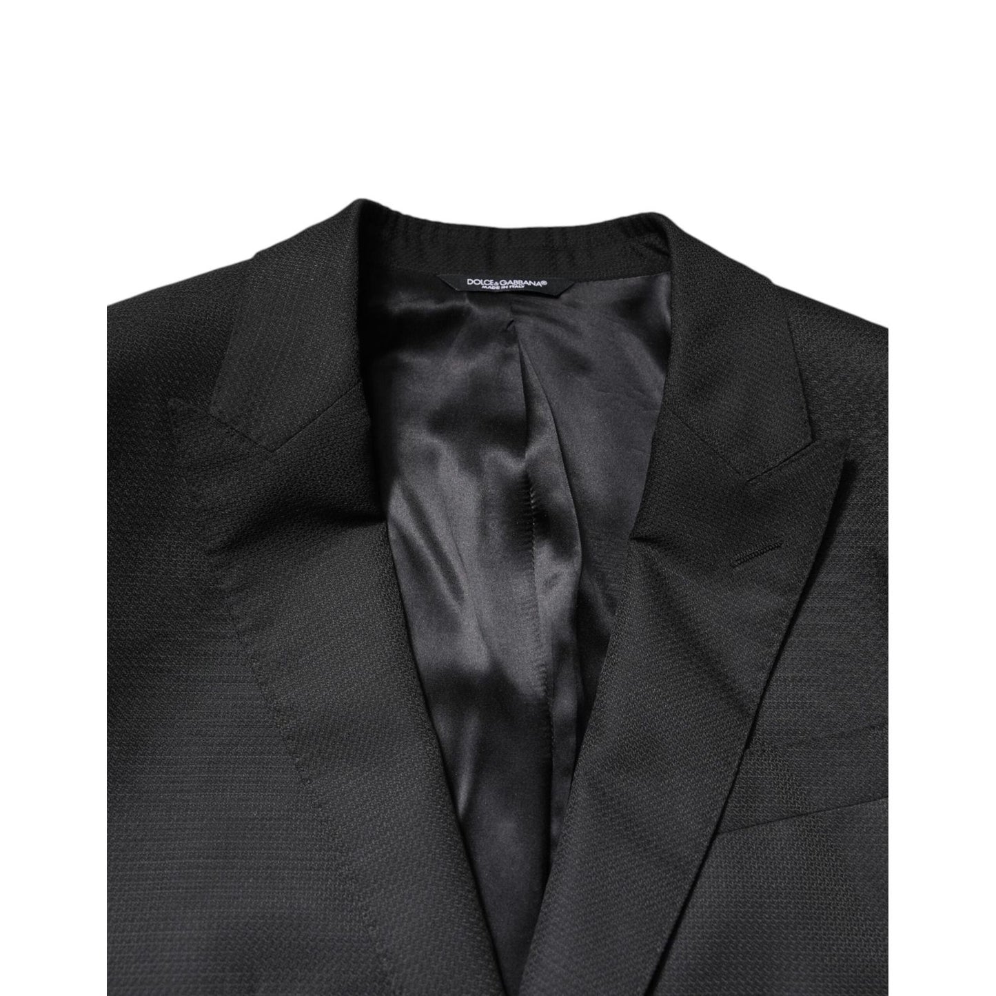 Dolce & Gabbana Black Single Breasted Formal 2 Piece Suit KOS2269-46