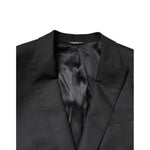 Dolce & Gabbana Black Single Breasted Formal 2 Piece Suit KOS2269-46