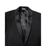 Dolce & Gabbana Black Wool Single Breasted 2 Piece Suit KOS2299-52