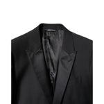 Dolce & Gabbana Black Wool Single Breasted 2 Piece Suit KOS2301-52