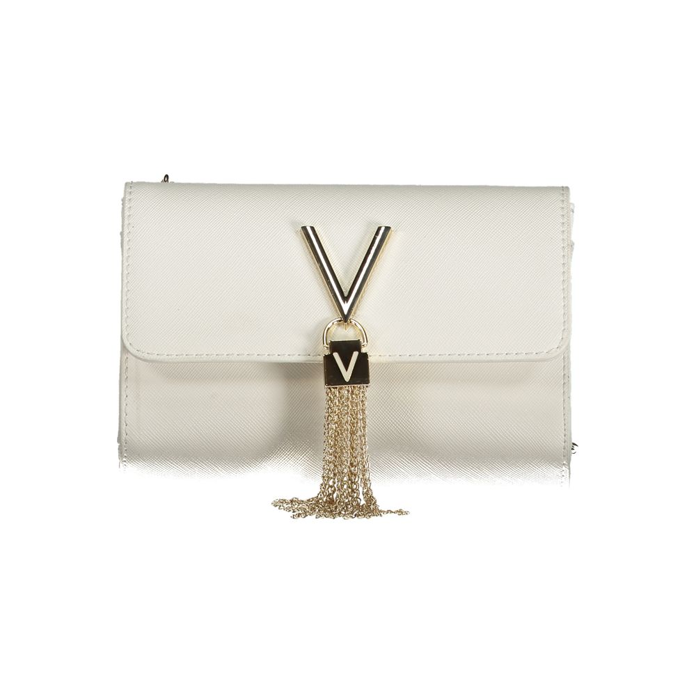 Valentino Bags White Polyethylene Handbag Valentino Bags Light Gray