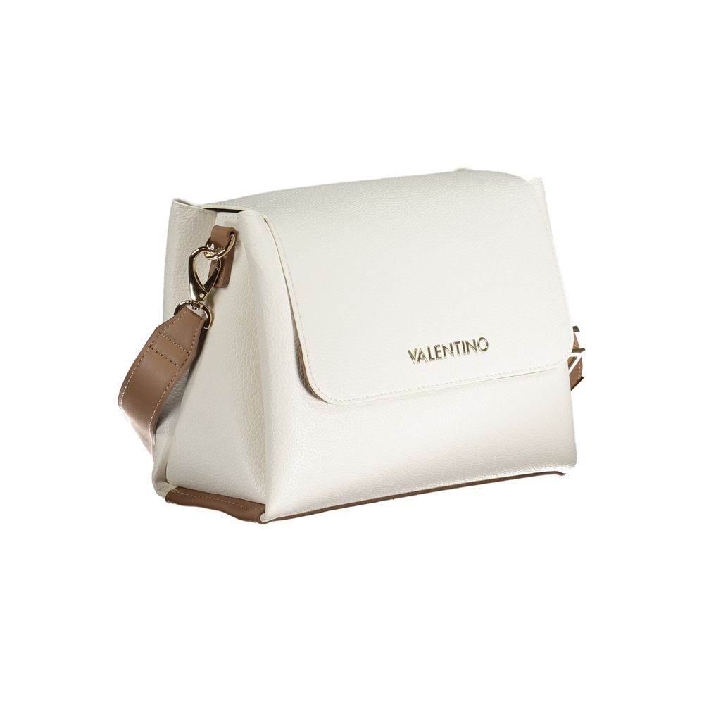 Valentino Bags White Polyethylene Handbag Valentino Bags Light Gray