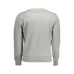 North Sails Gray Cotton Men Sweater NO-12589-XL
