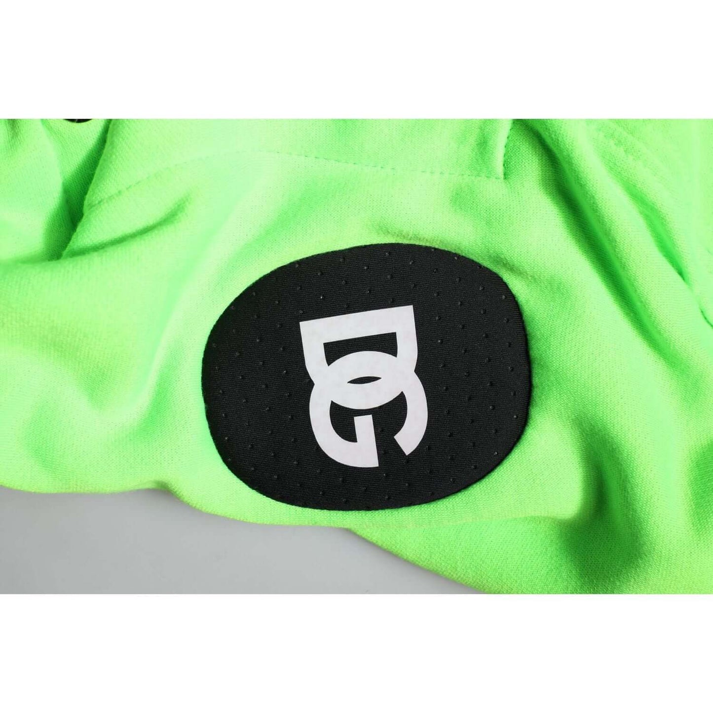 Dolce & Gabbana Green Polyester Hooded Sportswear Vest Sweater TSH90316
