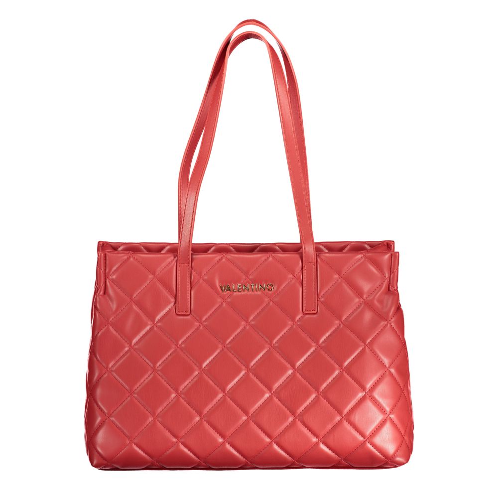 Mario Valentino Red Polyethylene Handbag