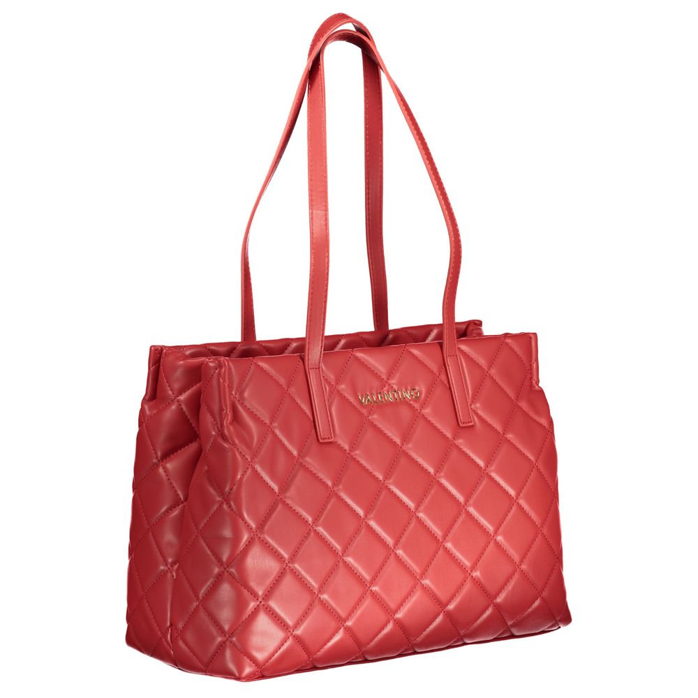 Mario Valentino Red Polyethylene Handbag