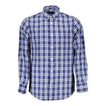 Gant Blue Cotton Men Shirt GA-1390-S