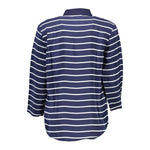 Gant Blue Viscose Women Polo Shirt GA-4613-34