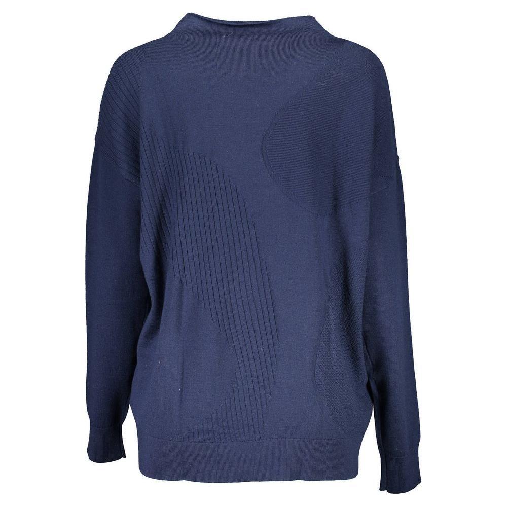 Gant Blue Wool Sweater GA-6649-XS