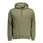 Napapijri Green Cotton Men Sweater NA-14618-XS