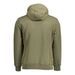 Napapijri Green Cotton Men Sweater NA-14618-XS
