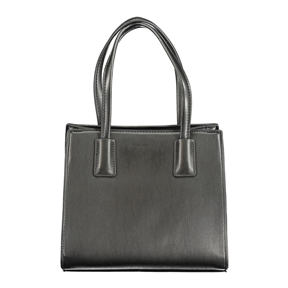 Mario Valentino Black Polyethylene Handbag