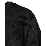 Dolce & Gabbana Black Cotton Bandana Logo Crew Neck T-shirt