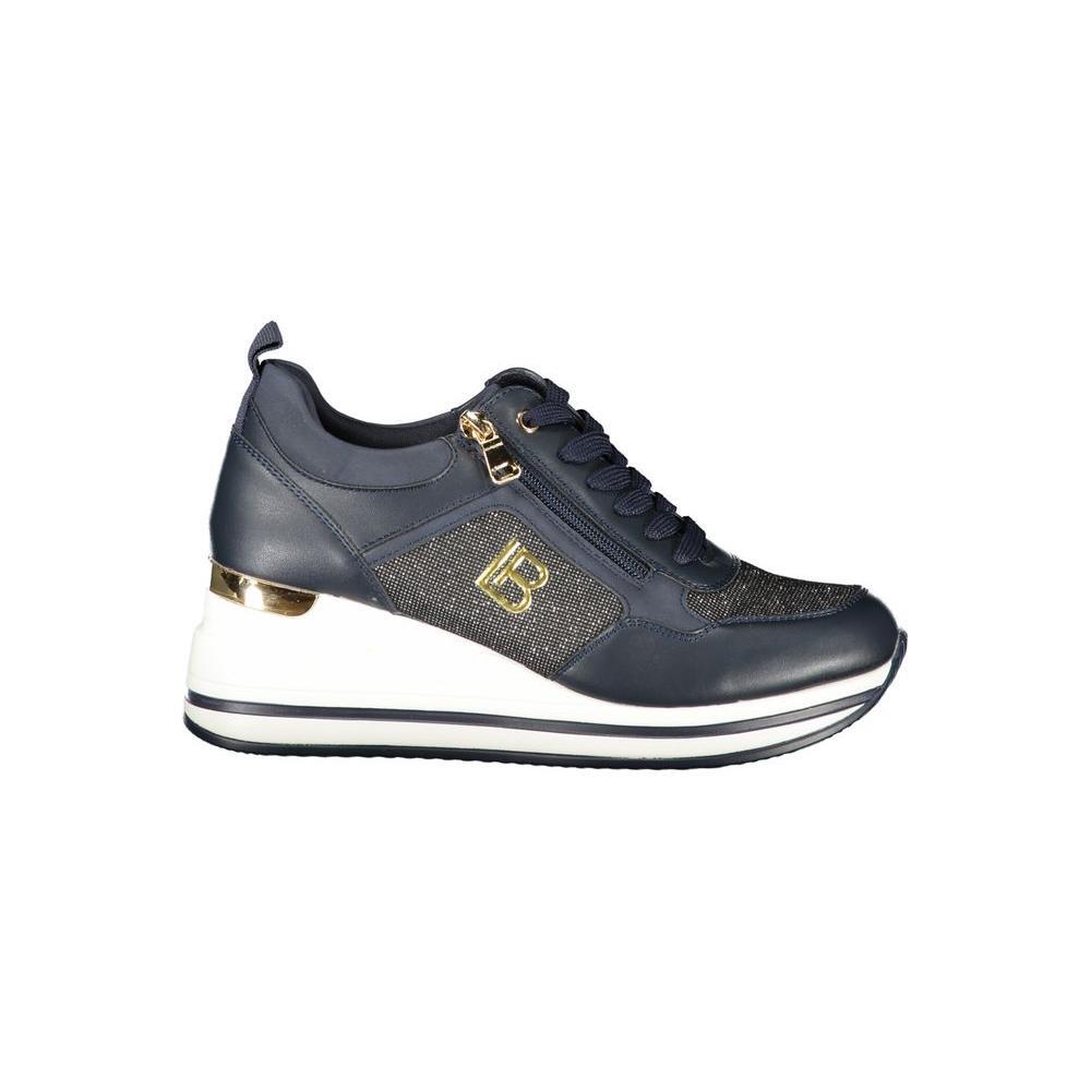 Laura Biagiotti Blue Polyester Women Sneaker