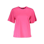 Cavalli Class Pink Cotton Women Top