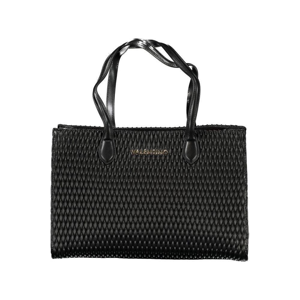Mario Valentino Black Polyethylene Women Handbag