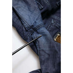 Dolce & Gabbana Dark Blue Cotton Skinny Cropped Denim Jeans PAN76166-46