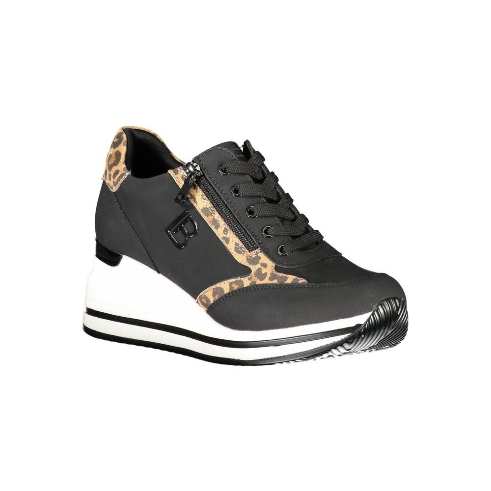 Laura Biagiotti Black Polyester Women Sneaker