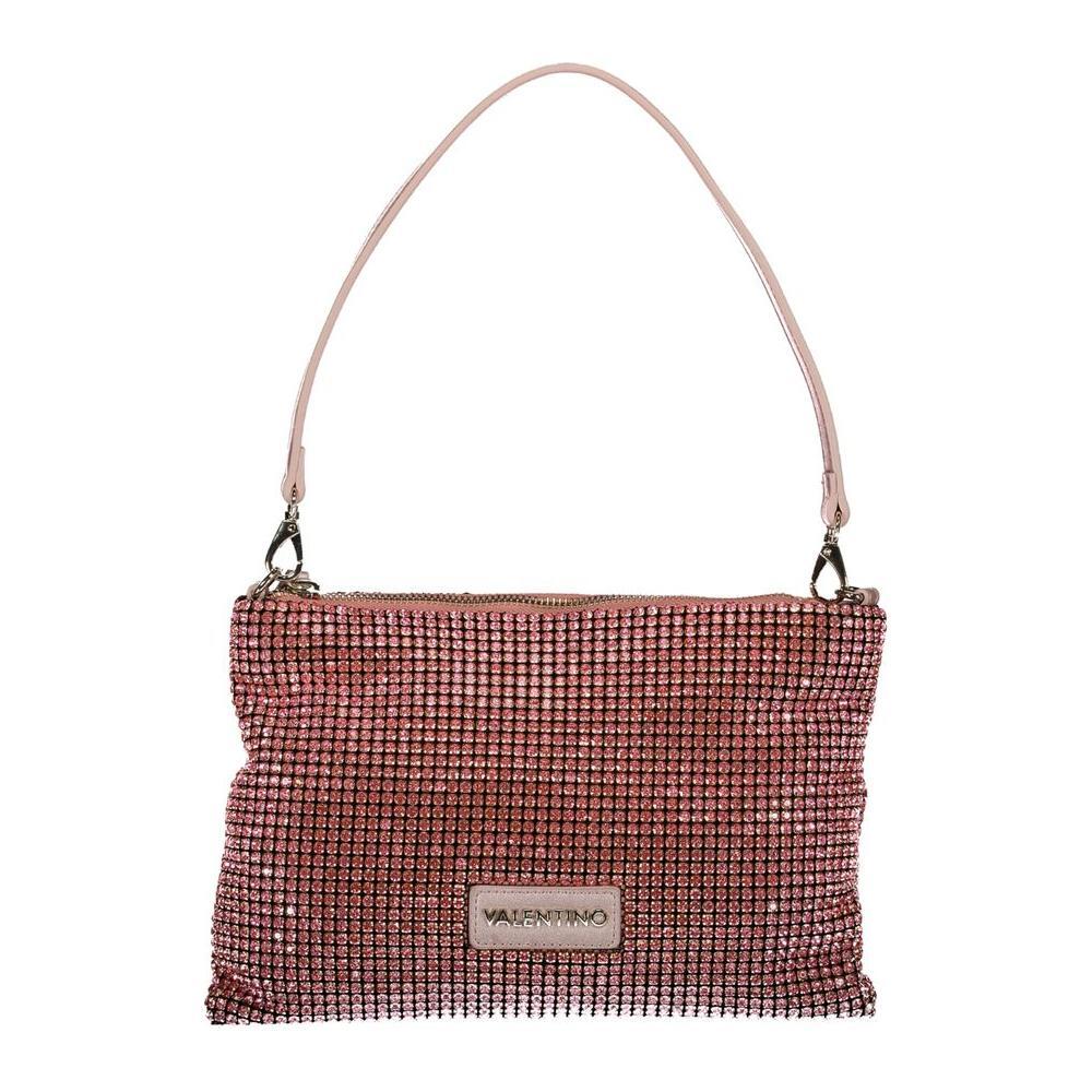 Mario Valentino Pink Polyester Women Handbag